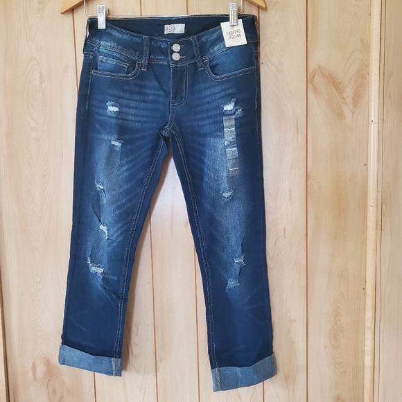 NWT SO BLUE CROPPED Women’s JEGGING Size 5 - Picture 8 of 10